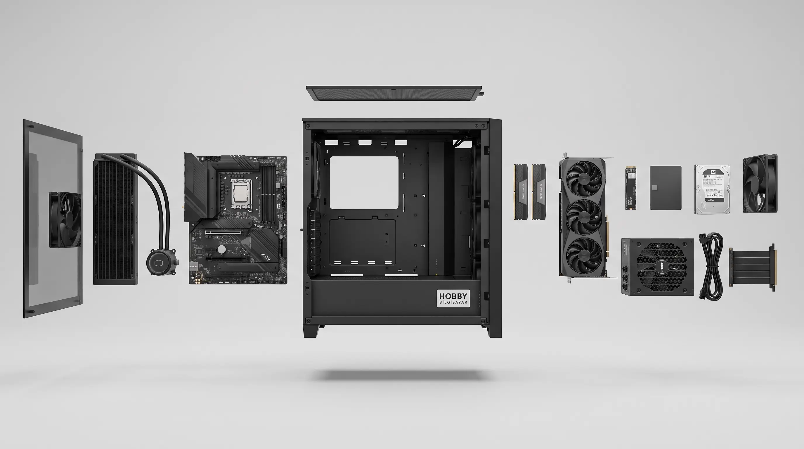 Gaming PC Anakart ve Ekran Kartı Donanım Bileşenleri