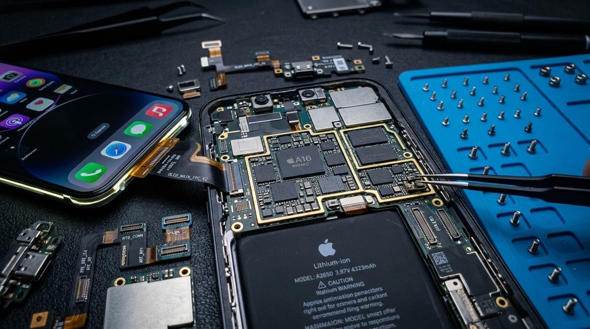 Akıllı Telefon Anakart, Entegre ve OLED Ekran Mikro Donanım Onarımı